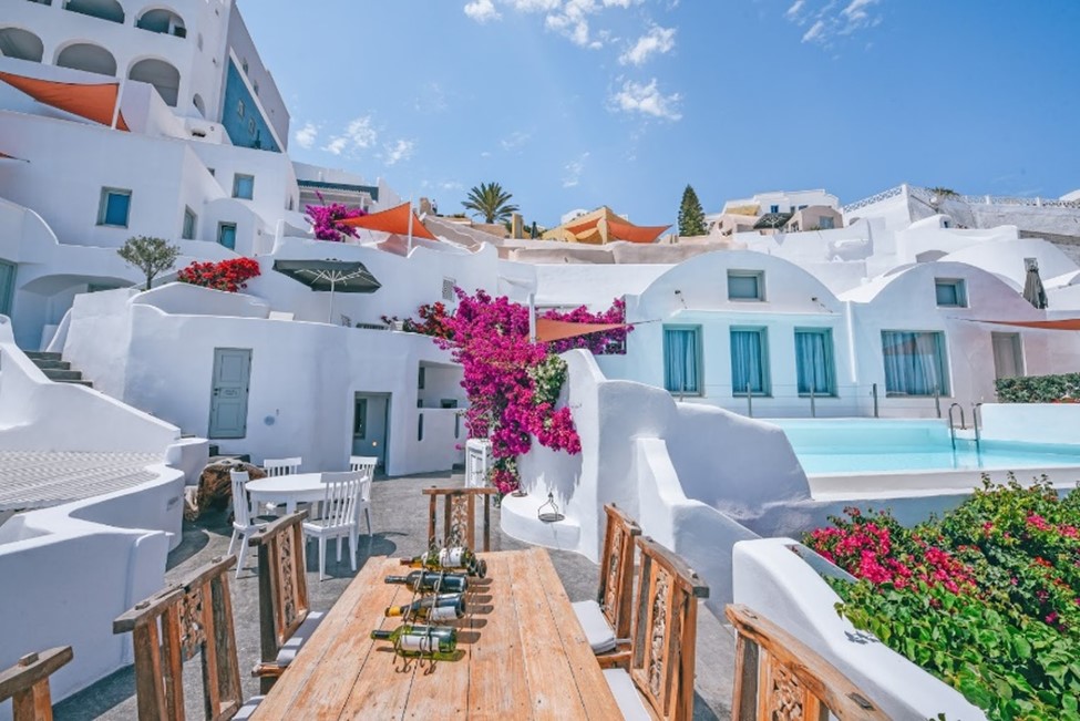 Lycabettus, no Andronis Luxury Suites, um dos restaurantes eleitos com melhor localização do mundo